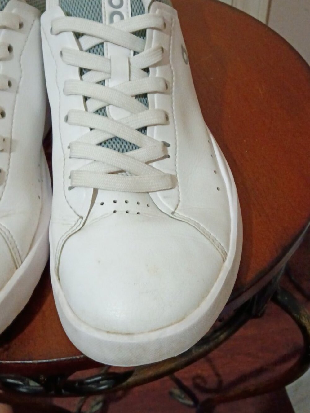 On Cloud THE ROGER Advantage White Rosehip Shoes Women's Size 9 - Picture 7 of 14